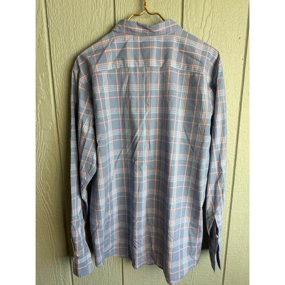 Men's Faherty Movement Brookfield Plaid Shirt, XL $168 - Picture 5 of 7